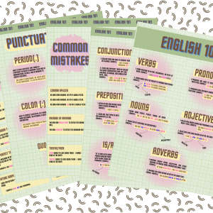English 101 - Engelsk grammatikk hefte